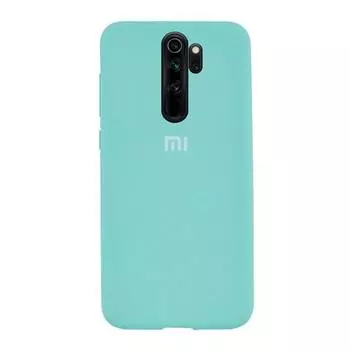 Накладка Silicone Case для Xiaomi Redmi Note 8 Pro Бирюзовый
