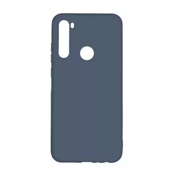Накладка Silicone Case для Xiaomi Redmi Note 8T Серый