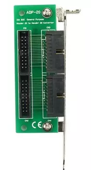 Адаптер ICP DAS ADP-20 20-pin extender Include :CA-2002(20-pin Flat Cable 0.2m)