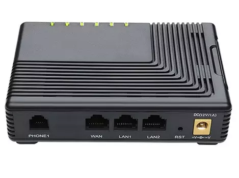Адаптер IP-телефонии Flying Voice FTA5101 Ip адаптер 1 FXS, 3 порта Ethernet 10/100