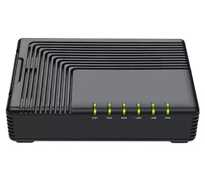 Адаптер IP-телефонии Flying Voice FTA5102E2 Ip адаптер 2 FXS, 3 порта Ethernet 10/100