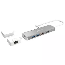 Адаптер j5create JCD375 USB-C Modular Multi-Adapter with 2 Kits
