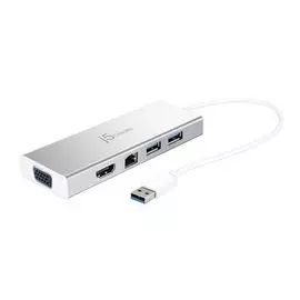 Адаптер j5create JUD380 USB 3.0 Mini Dock