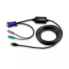 Адаптер KVM Altusen KA7920-AX VGA+K/M PS/2,4.5 метр.,1xUTP Cat5e, для подкл. комп. к перекл. KH15xxA/KH15xxAi/KL15xxA/KL15xxAi/KH25xxA, макс.разреш. 1