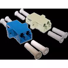 Адаптер Lanmaster LAN-2LC/S-AM-OM3 оптический LC, OM3 корпус SC, дуплексный