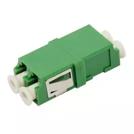 Адаптер Lanmaster LAN-2LCS/NF-AM-APC оптический LC, SM/APC, корпус SC без фланцев, дуплексный