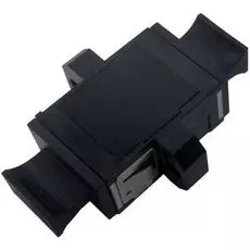 Адаптер Lanmaster LAN-MPO-AM-MM оптический MPO, с фланцами, черный