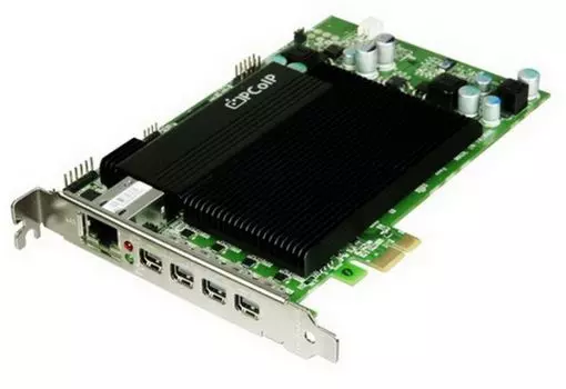 Адаптер Leadtek TERA2240 3292C004100 PCoIP Host Card - Fiber 4Gbit mini-DisplayPortx4+FIBER