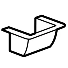 Выдвижной блок Legrand 031641 - DLPlus - для монтажа на торце мини-плинтуса 32x12,5/16 мм, белый