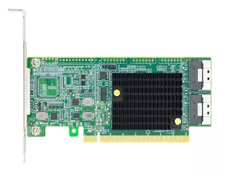 Адаптер LR-LINK LRNV9F24 SSD/ PCIe x16 to 2*SlimSAS SFF-8654 8i Retimer