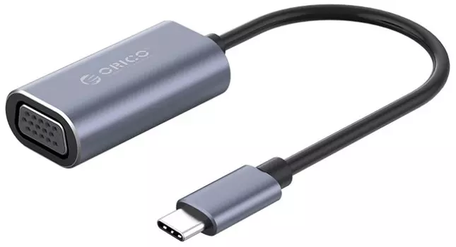 Адаптер Orico ORICO-CTV-GY-BP USB Type-C/VGA, серый