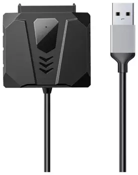Адаптер Orico ORICO-UTS2-3A-10-BK-BP USB-A 3.0 для SATA HDD 2,5''/3,5'', черный
