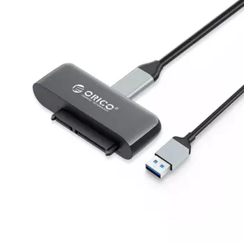 Адаптер Orico ORICO-UTS3-3A-10-BK-BP USB-A (5 Гбит/с) для HDD/SSD 2,5'' SATA, черный