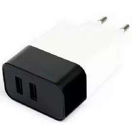 Адаптер питания Cablexpert MP3A-PC-27W 2*USB, белый