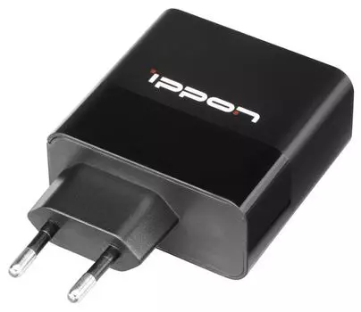 Адаптер питания Ippon CW65 65W, 5V-20V, 3.25A, 1xUSB 5A от бытовой электросети