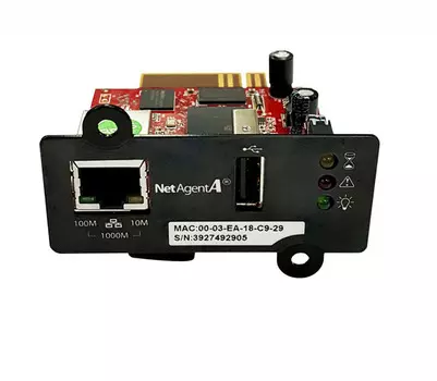 Адаптер Powercom DA807 (УЦЕНЕННЫЙ) SNMP, NetAgent 1-port