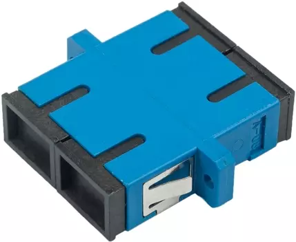 Адаптер проходной Datarex DR-541002 SC-SC, OS2, дуплекс (duplex), синий
