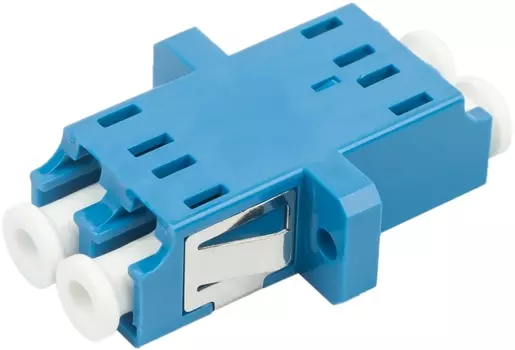 Адаптер проходной Datarex DR-541102 LC-LC, OS2, дуплекс (duplex), синий