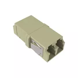 Адаптер проходной DKC RNFA50DLC LC/UPC-Duplex TOP, Senior/Senior, SC-footprint, ОМ2, бежевый, "RAM telecom"