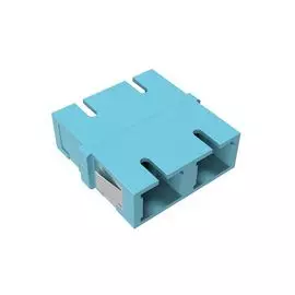 Адаптер проходной DKC RNFA53DSC SC/UPC-Duplex TOP, ОМ3, аква, "RAM telecom"