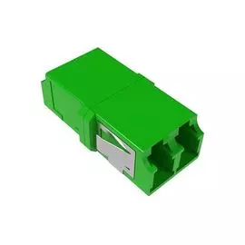 Адаптер проходной DKC RNFA9ADLC LC/APC-Duplex TOP, Senior/Senior, SC-footprint, OS2, зеленый, "RAM telecom"