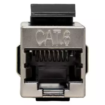 Адаптер проходной EKF TRP-INLC-KSTN-6FTP TERACOM PRO Cat.6 экран. RJ45-RJ45 тип Keystone