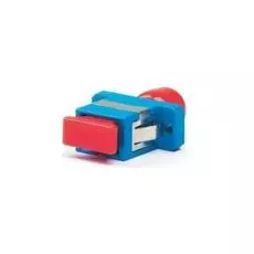Адаптер проходной Hyperline FA-P11Z-FC/SC-N/RD-BL