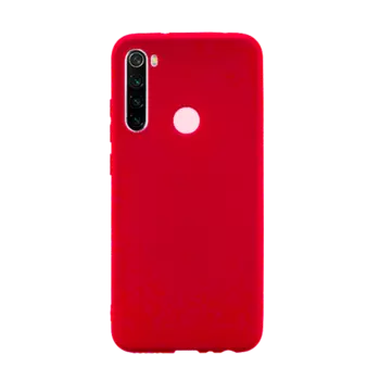 Накладка Silicone Case для Xiaomi Redmi Note 8T (Красный)