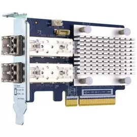 Адаптер QNAP QXP-16G2FC двухпортовый Fibre Channel, 2 порта 16 Гбит/с SFP+, PCIe Gen3 x8, для QTS