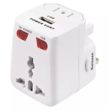 Адаптер Rexant 11-1051 сетевой «Путешественник» с USB