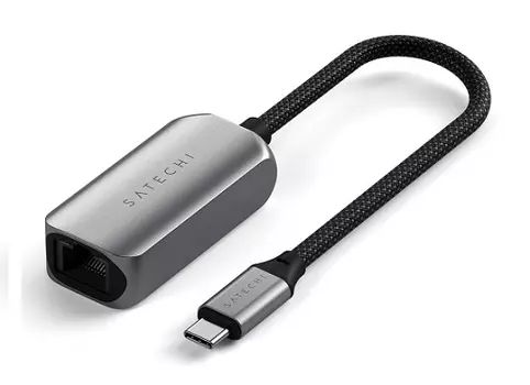 Адаптер Satechi ST-AE25M USB-C 2.5 Gigabit Ethernet - space gray