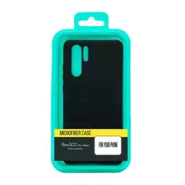 Силиконовый чехол Soft Touch с микрофиброй для Xiaomi Mi Note 10 Lite, черный, BoraSCO