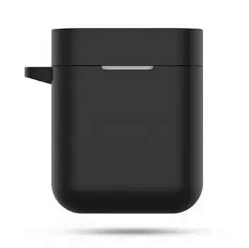 Силиконовый чехол Vespa для Xiaomi Redmi AirDots Pro 2/2S (Черный)