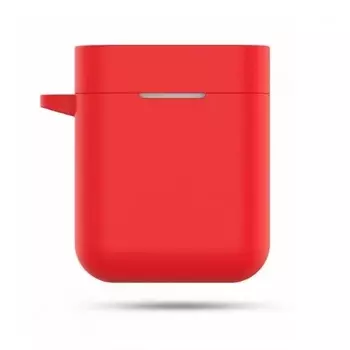 Силиконовый чехол Vespa для Xiaomi Redmi AirDots Pro 2/2S (Красный)