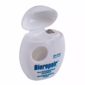Biorepair Non-Waxed Expanded Floss - Расширяющаяся зубная нить без воска