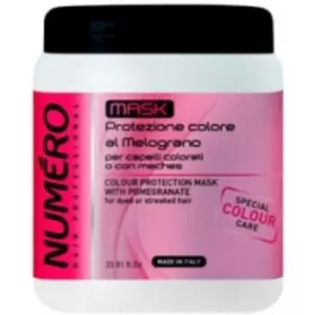 Brelil Numero Colour Protection - Маска для окрашенных и мелированных волос, 1000 мл