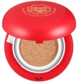 Chupa Chups Candy Glow Cushion SPF50+ PA - Тональное средство в кушоне, Слоновая кость, 14 гр
