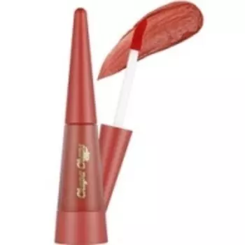 Chupa Chups Velvet Lip Tint Coral Chiffon - Вельветовый тинт со стойким пигментом, Глубокий тыквенный, 5,5 гр