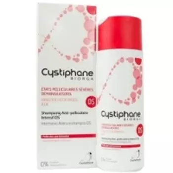 Biorga Cystiphane DS Anti-Dandruff Intensive Shampoo - Шампунь против перхоти, 200 мл.