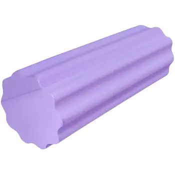 Ролик массажный для йоги Sportex 30х15см B31596 фиолетовый