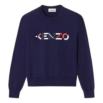 Свитер ss21 embroidery logo swea blue Kenzo, синий