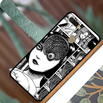 Чехол Junji Ito Horror Manga для OPPO A83 A91 A93 A1K A15 A3S A54 A74 A94 A5 A9 A31 A53 A52 A72 A53S, задняя крышка OPPO A3S
