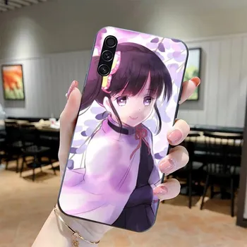 Tsuyuri Kanawo Demon Slaye Phone Case For Realme GT 2 9i 8i 7i Pro X50 X2 C35 C21 C20 C11 C3 Soft Black Phone Cover Realme GT NEO 3