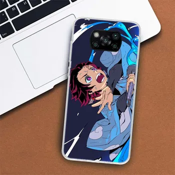 Kimetsu No Yaiba Demon Slayer Phone Case For Xiaomi Mi 11 Lite 11i 12X 12 9 8 11T 10T 9T Pro 10 5X 6X Ultra 5G Cover Coque Capa Xiaomi Mi 11 Lite