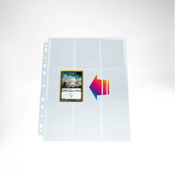 Папка для карт Gamegenic Ultrasonic 9-Pocket Pages Sideloading 10 Pcs Pack Gamegenic