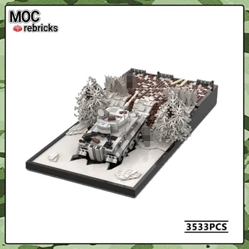 Конструктор «Военная улица» из серии «Тигр и MOC»