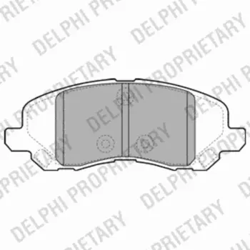 LP2038 колодки дисковые п.\ Dodge Caliber, Jeep Compass 1.8i/2.0/2.4 06> 15'