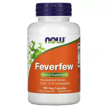NOW Foods, Златоцвет девичий, 100 вегетарианских капсул