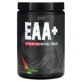 Nutrex Research, EAA + Hydration, клубника и арбуз, 390 г (13,75 унции)