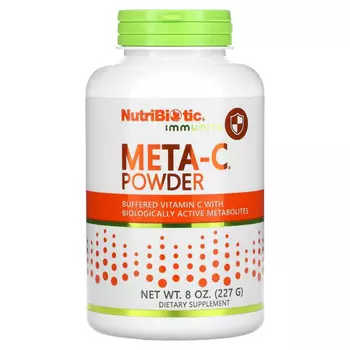 NutriBiotic, Immunity, порошок Meta-C, 8 унций (227 г)